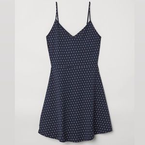 Polka dot skater dress